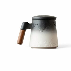TZU TEA POT AND CUP