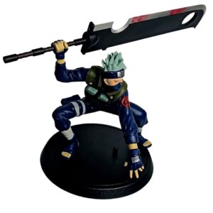 Blue Kakashi With Sword ANIME CHARACTER