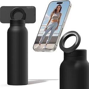 STAINLESS STEEL BOTLE WITH PHONE HOLDER