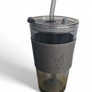 GLASS LATTE CUP