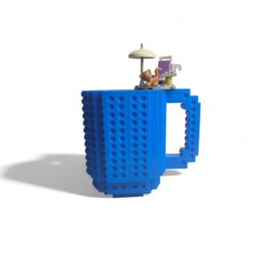 BLUE LEGO MUG